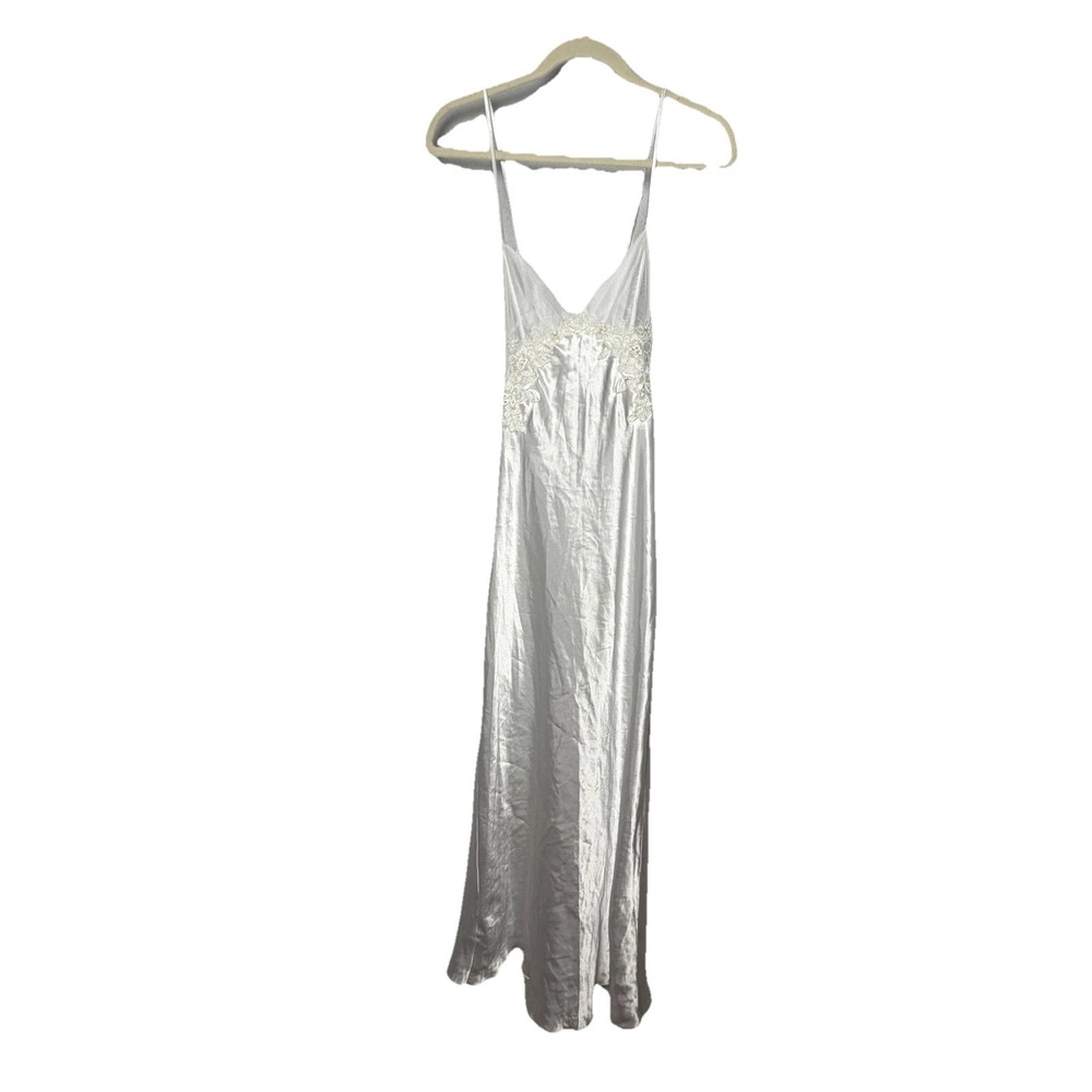 Exquisite Vintage Fredericks of Hollywood Women's White L Neglige Bridal Wedding